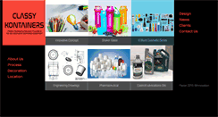 Desktop Screenshot of classykontainers.com